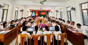 Chi bộ trường Tiểu học Hưng Trí tổ chức Sinh hoạt chuyên đề