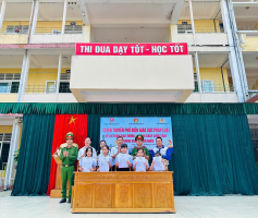 Học sinh Tiểu học Hưng Trí với kiến thức an toàn giao thông, phòng chống tai nạn và đuối nước
