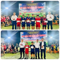 Trường Tiểu học Hưng Trí Tổ chức thành công Giải bóng đá nam học sinh khối 4, 5 năm học 2025 - 2026