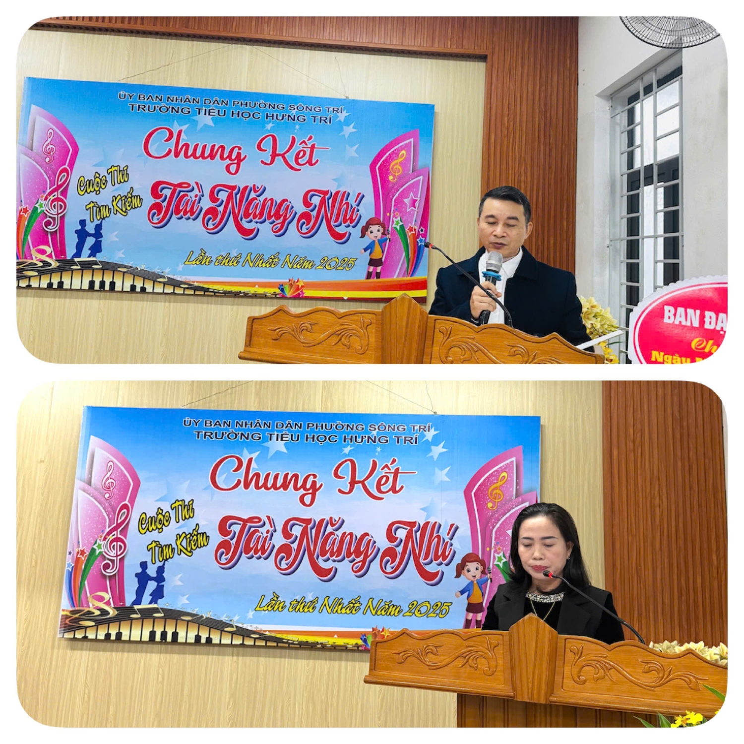 7 Thầy Thành, cô Thanh phát biểu